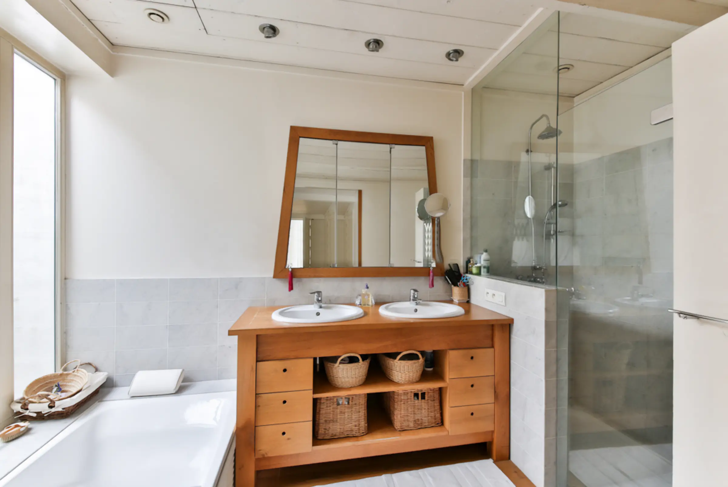 Mueble en el baño